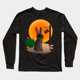 Jackalope! Travel Plaque Long Sleeve T-Shirt